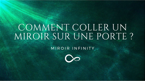 Comment coller un miroir sur une porte ?