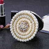 miroir de poche perle