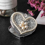 Petit Miroir Forme Coeur