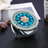 Miroir Rond Turquoise