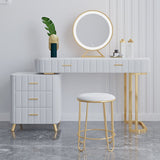 coiffeuse miroir rond