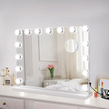 miroir lumineux chambre