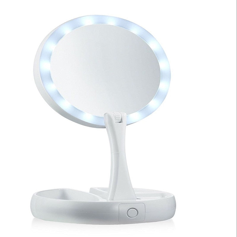 Miroir Grossissant de Voyage x10 – Votre compagnon beauté en toute simplicité