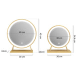 Coiffeuse Miroir Rond