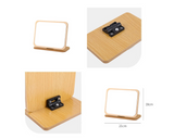 Petit Miroir Rectangulaire Bois