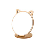 petit miroir cadre bois