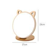 Petit Miroir Cadre Bois