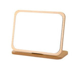 petit miroir rectangulaire bois